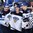 ST. PETERSBURG, RUSSIA - MAY 17: Finland's Mika Pyorala #37 celebrates with Sebastian Aho #20 and Jarno Koskiranta #40 after scoring a second period goal during preliminary round action at the 2016 IIHF Ice Hockey World Championship. (Photo by Minas Panagiotakis/HHOF-IIHF Images)

